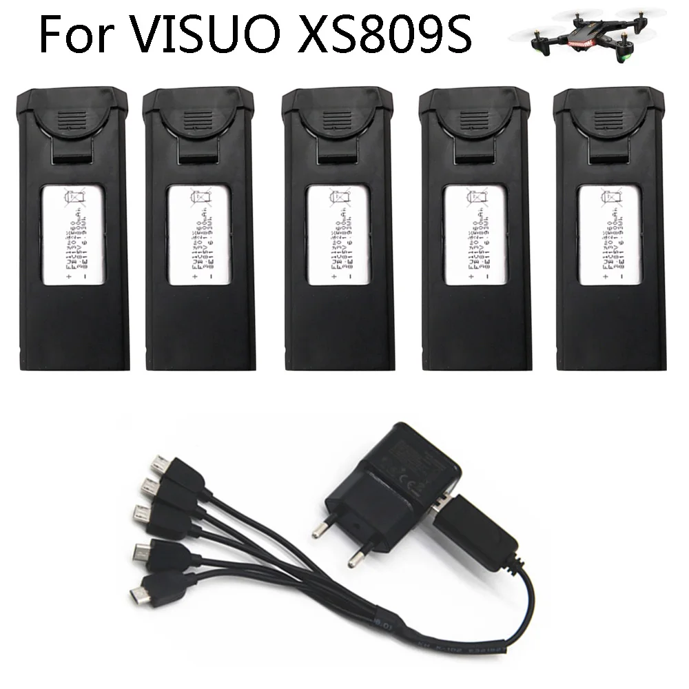 

Аккумулятор lipo 3,7 в 1800 мАч с зарядным устройством для радиоуправляемых дронов TIANQU VISUO xs812 XS809s, запчасти для квадрокоптеров, аксессуары, Аккумулятор 3,7 в