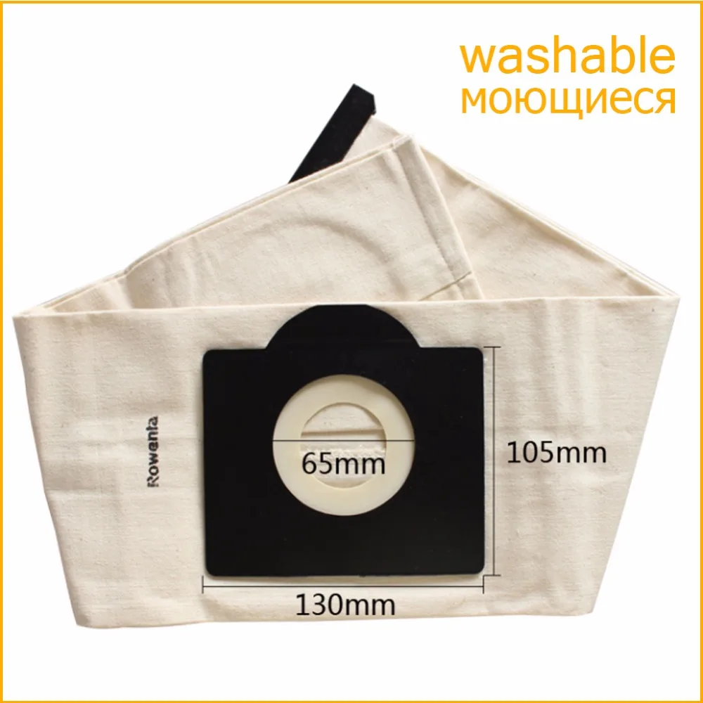 

1PCS Dust Bag Reuse Washabe Filter Bag for Karcher WD3 MV3 SE4001 A2299 K 2201 F K 2150 Vacuum Cleaner Parts