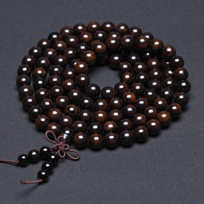 Natural Ebony 8mm 108 Bracelets, Necklaces, Bracelets, Accessories, Unisex