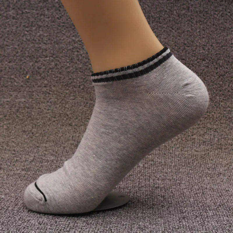 Men Cotton Ankle Short Socks EU43-47 Plus Large Big Size Socks Hip Hop Casual Wear Soft Low Cut Mens Socks Chaussette Homme Sox