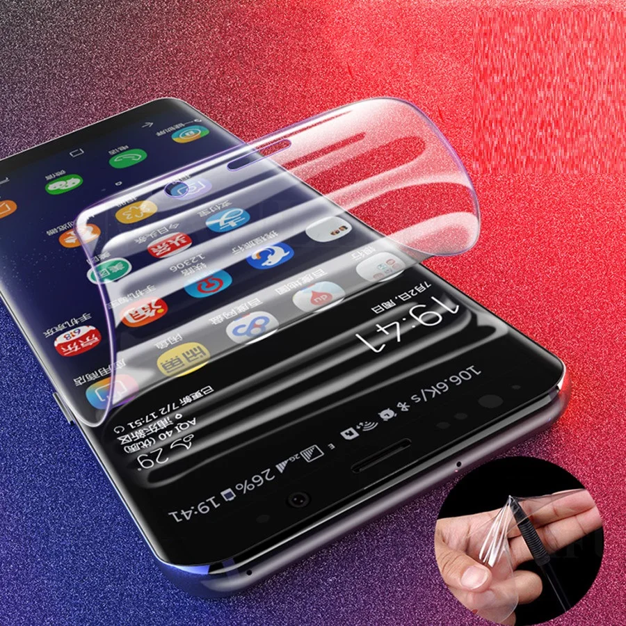 Hydrogel Film for Samsung Galaxy J7 Pro J5 J3 2017 2016 2015 Screen Full Cover for Galaxy Grand Prime G530 Plus Core Prime G360