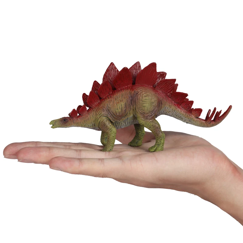 Oenux Small Jurassic Dinosaur Action Figure T-Rex Pterodactyl Stegosaurus Spinosaurus Dinossauro Collection Model Kids Toy Gift