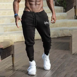 FjSpring-Pantalon de fitness skinny élastique pour homme, survêtement de musculation, entraînement, piste astronomique, jogging