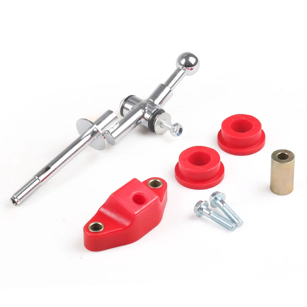 6 Speed Short Throw Shifter & 85A Bushing Kit For 04+ Subaru Wrx Sti Stainless Steel and Poly