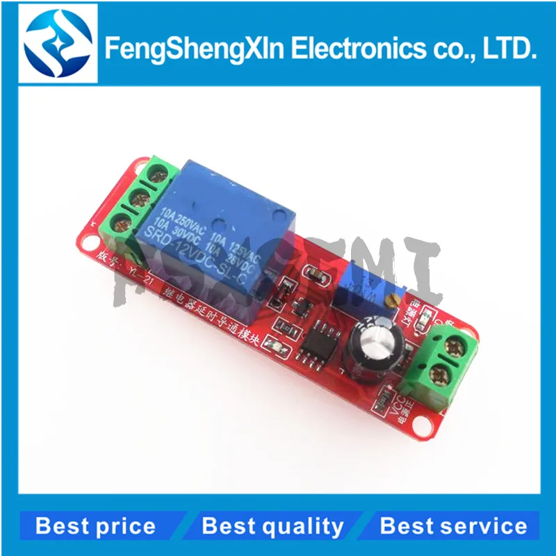 1pcs DC 5V 12V Time Delay Relay NE555 Time Relay Shield Timing Relay Timer Control Switch Car Relays Pulse Generation Duty Cycle