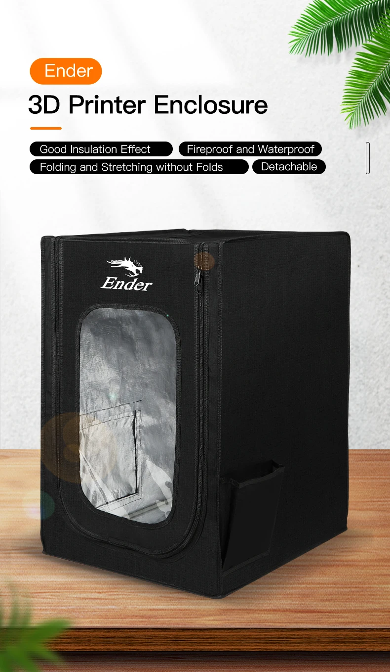 Creality-ender 3 3Dプリンターエンクロージャー,耐火,防塵,一定温度 Creality-ender 3 3Dプリンターエンクロージャー,耐火,防塵,一定温度