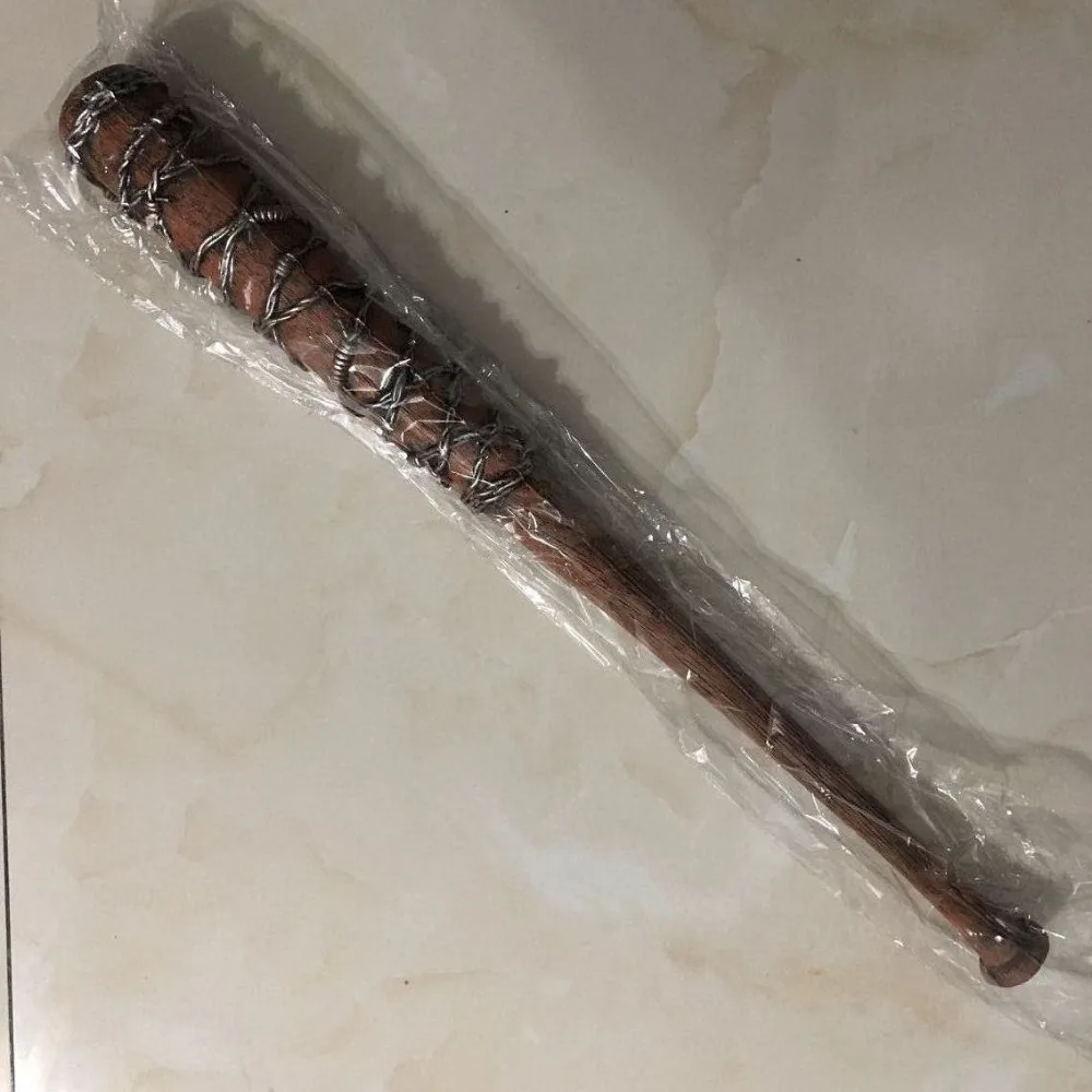 82cm The Walking Dead tool Negan Action Figure Toy model Weapon Cosplay PVC baseball bat softball bit stick Toys