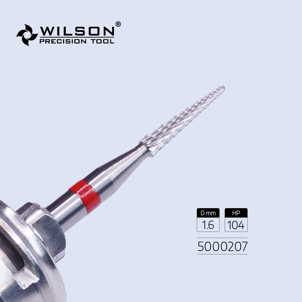 WilsonDental Burs 5000207-ISO 198 140 016 Tungsten Carbide Dental Burs for trimming Metal/Acrylic