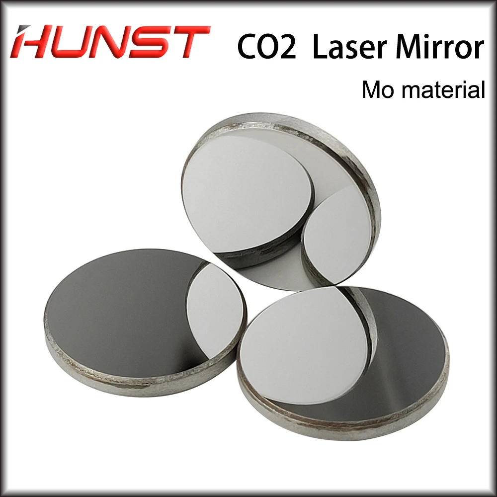Imagem -03 - Hunst-gravação a Laser e Peças para Máquinas de Corte Lente Reflexiva Espelho Laser mo Diâmetro 20 mm 25 mm 30 mm 200w Co2 Pcs Lot