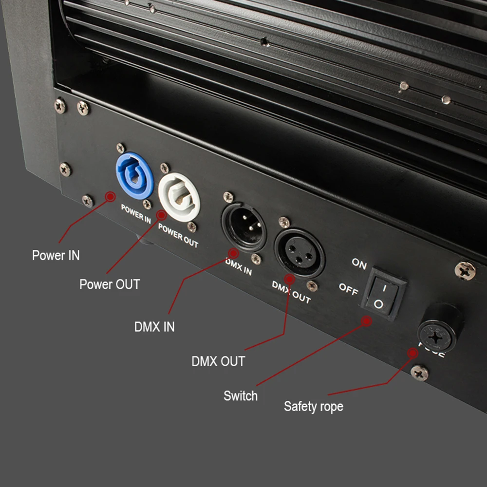 SHEHDS LED Beam 8x12W RGBW Moving Head Lighting Professiona Equipment For Wedding DJ Party Show