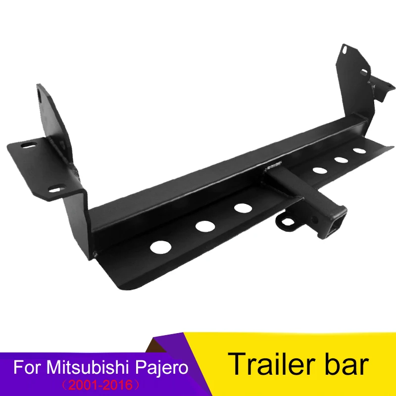 For Mitsubishi Pajero Pickup Truck Off-road travel yacht Rear bumper traction hook rear protective trailer bar