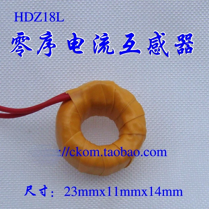 Zero Sequence Current Transformer Zero Sequence Transformer Leakage Electromagnetic Loop Residual Current Transformer 1000:1