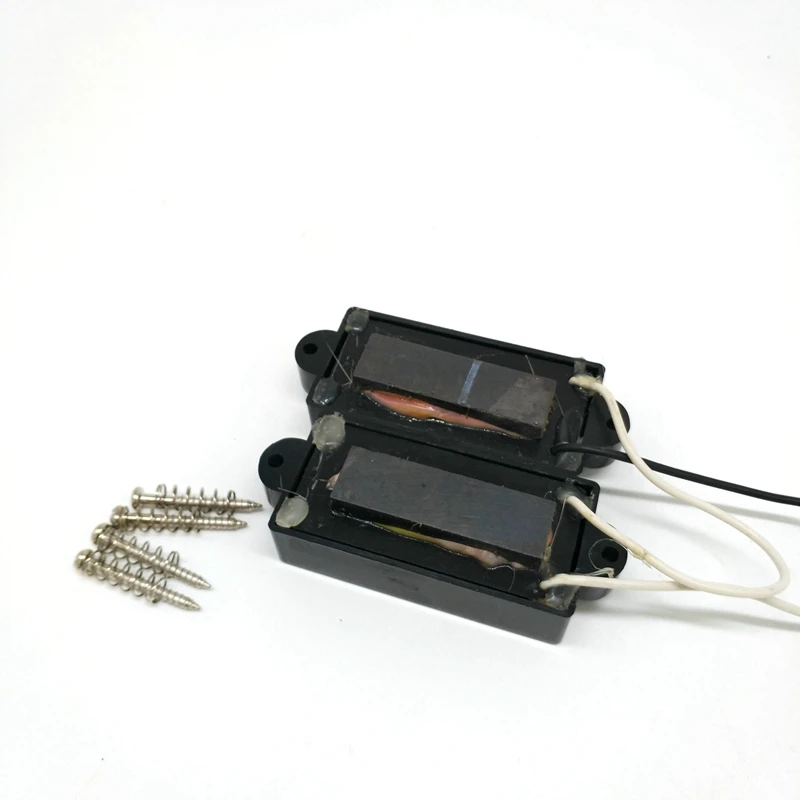 Electric Guitar Pickup Wire Harness PB Bass 4-String Electric Guitar Neck and Bridge Pickups Set