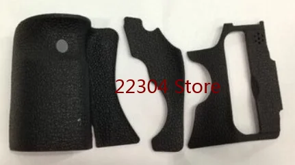 Capa de borracha para câmera digital canon 60d dslr, conjunto com 3 peças de revestimento e fita slr