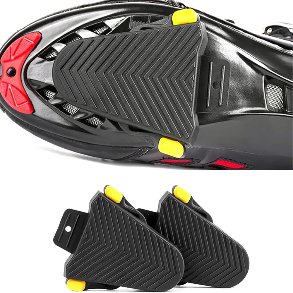 1 Pair Rubber Cleat Cover Quick Release Bike Pedal Cleats Covers for Shimano SPD-SL Cleats MTB Bicycle Cycling Accessories