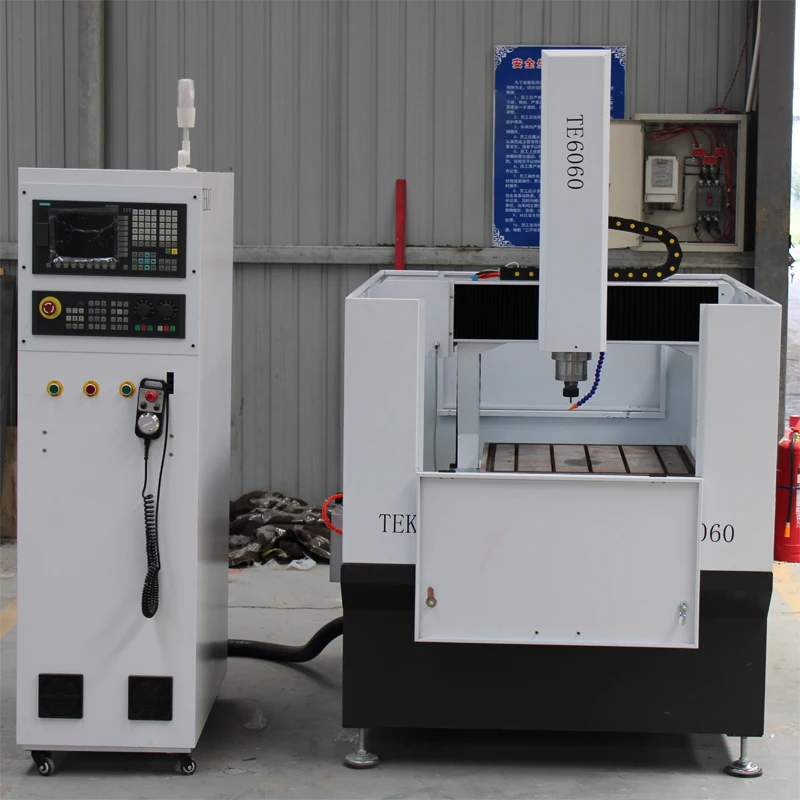 Te6060h roteador de madeira cnc mini máquina cnc metal 3d relevo molde gravura mini metal cnc roteador 4 eixos