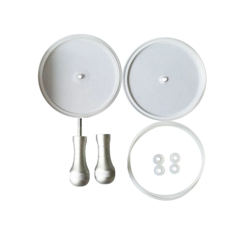 2024 New LP Vinyl Record Cleaner Clamp Record Label Saver Protector Waterproof Acrylic