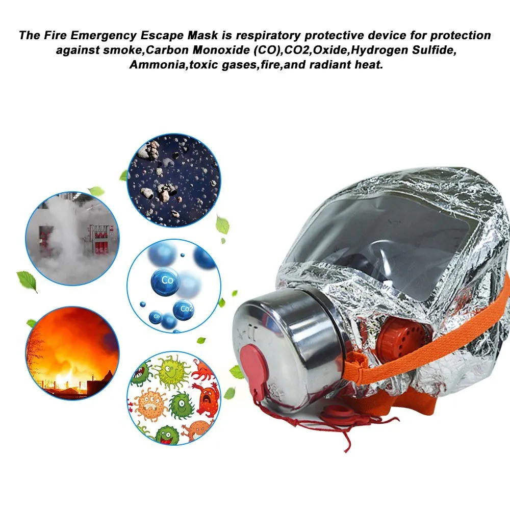 Feu Masque Masque D'évacuation D'urgence
