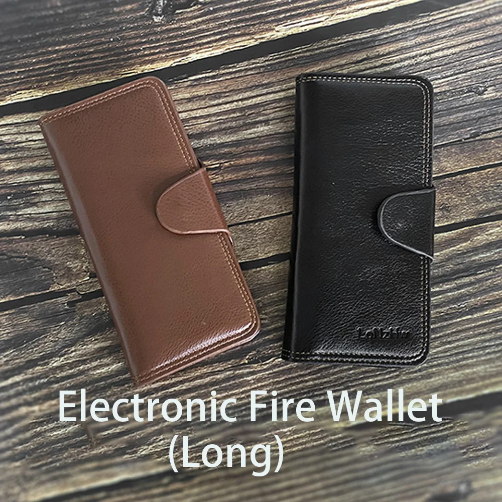 

Electronic Fire Wallet (Long) Magic Tricks Satge Close Up Magia Flame Fire Wallet Magie Mentalism Illusion Gimmick Props