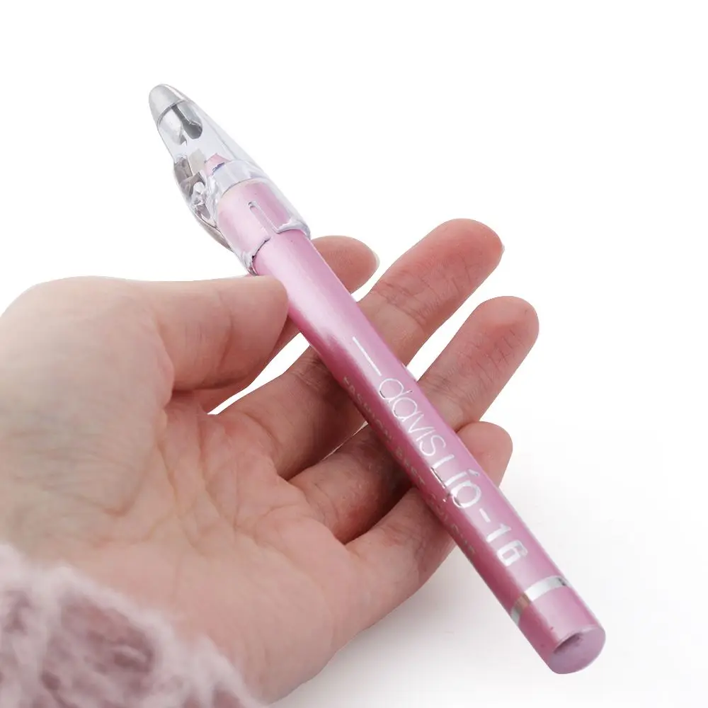 Hot Sale Eye Cosmetics Colourful Eyeliner Pencil with Sharpener Highlighter Pigment Waterproof Eyeshadow Pen