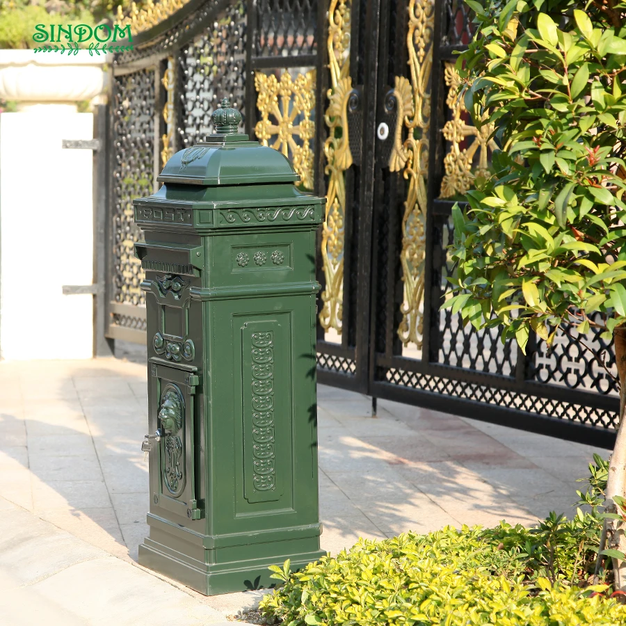 Modern Street Mailbox, Outdoor Standing Letterbox, Fashion