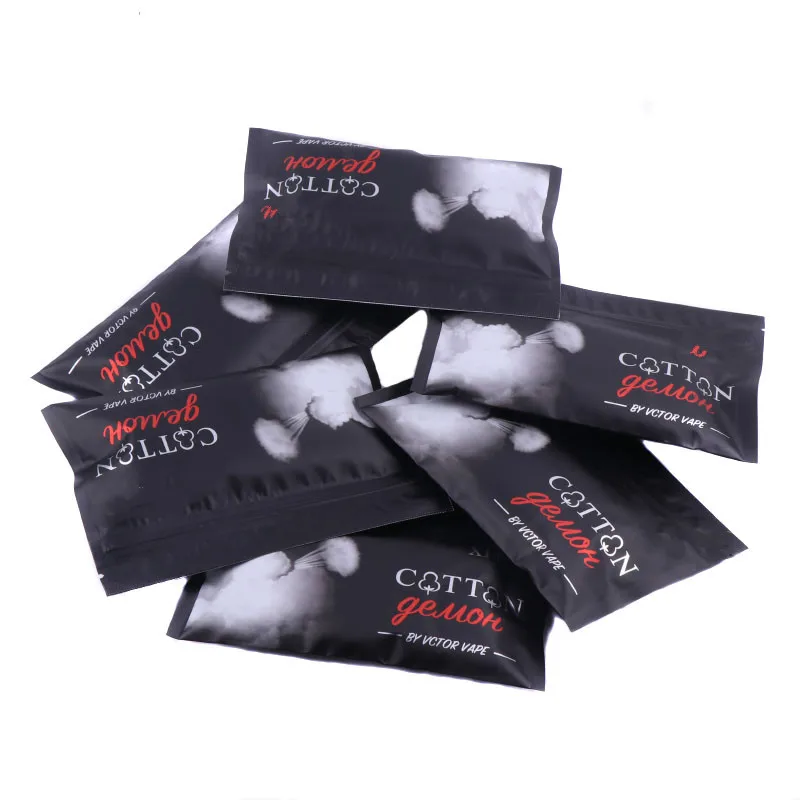 القطن العضوي الأصلي vape أفضل من القطن ل ecigego قابلة لإعادة البناء RDA RBA لتقوم بها بنفسك رذاذ بخار القطن