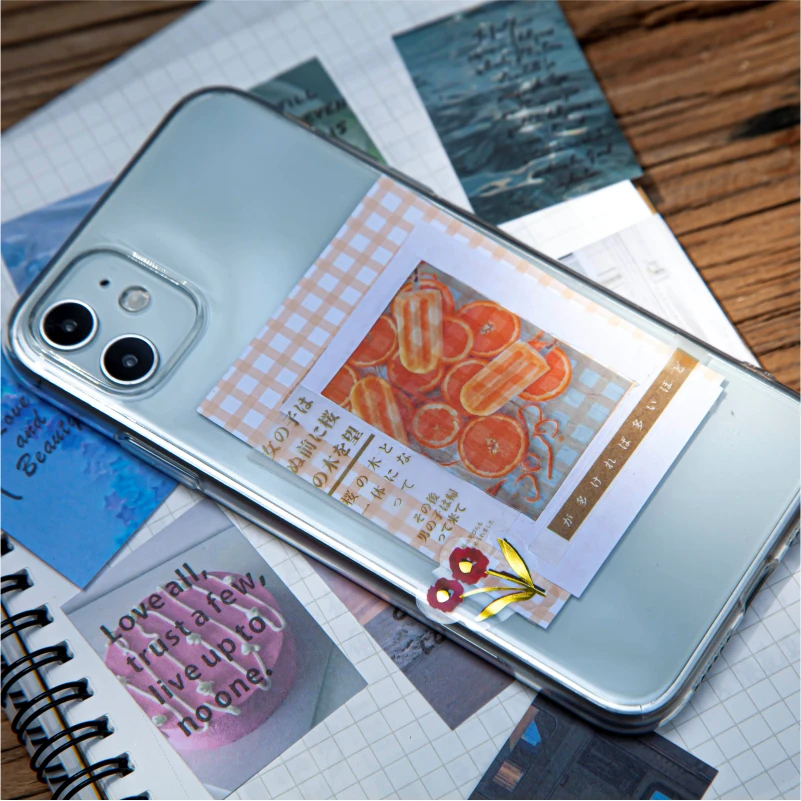 50 pcs Sunset Romantic Deco Stickers Aesthetic INS Landscape Bullet Journaling Accessories Scrapbooking DIY Stationery Stickers