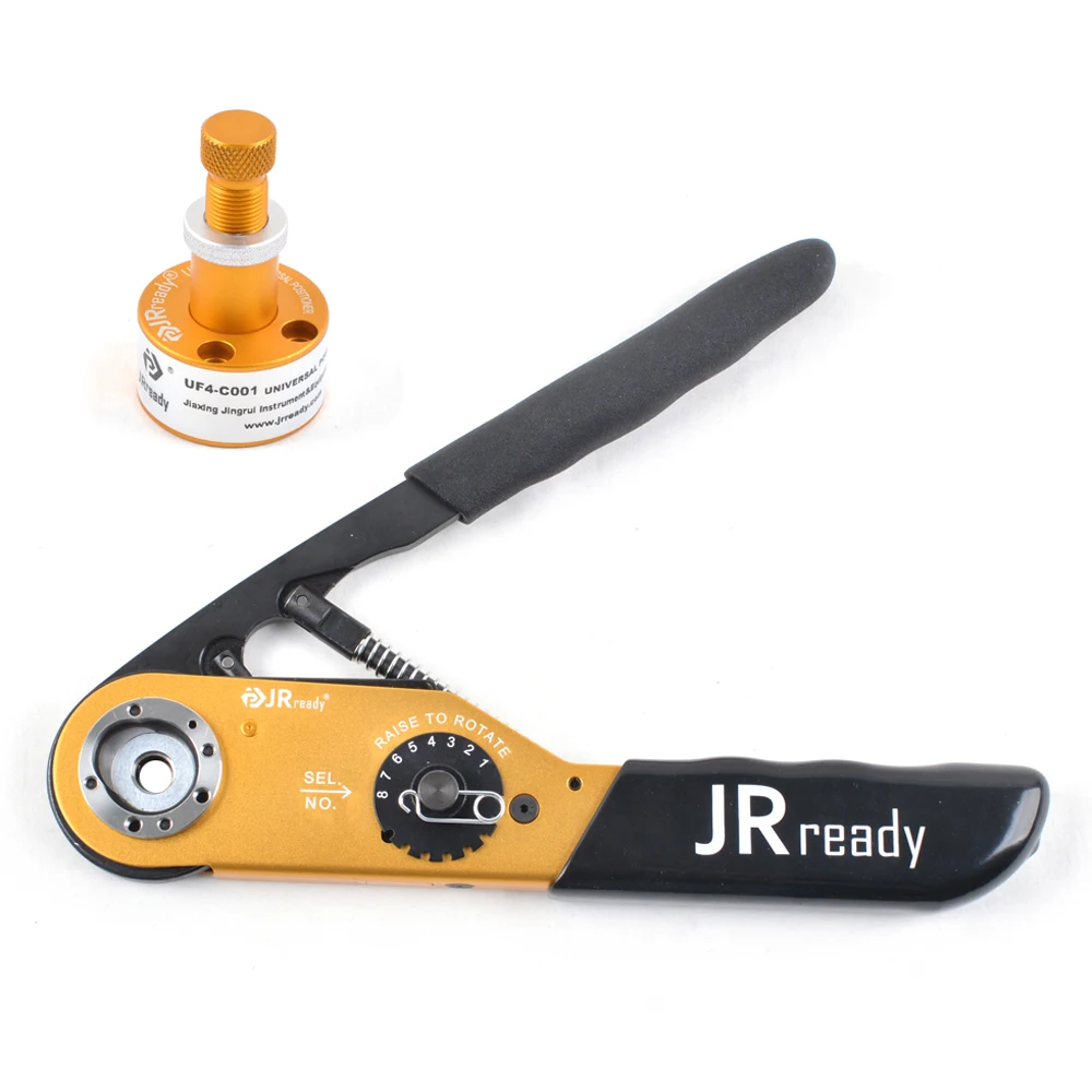 JRready ST2031 ACT-M300 Kawat Crimp ALAT 6-14AWG UF4-C001 Positioner untuk Harting Amphenol MIL-Standar TE Konektor Kontak