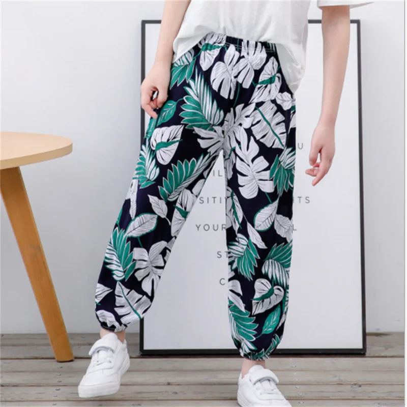 New 2022 Fashion Children Pants Boys Girls Loose Pants,Harem Pants Kids Trousers Cotton Thin Section,Child Design Trousers