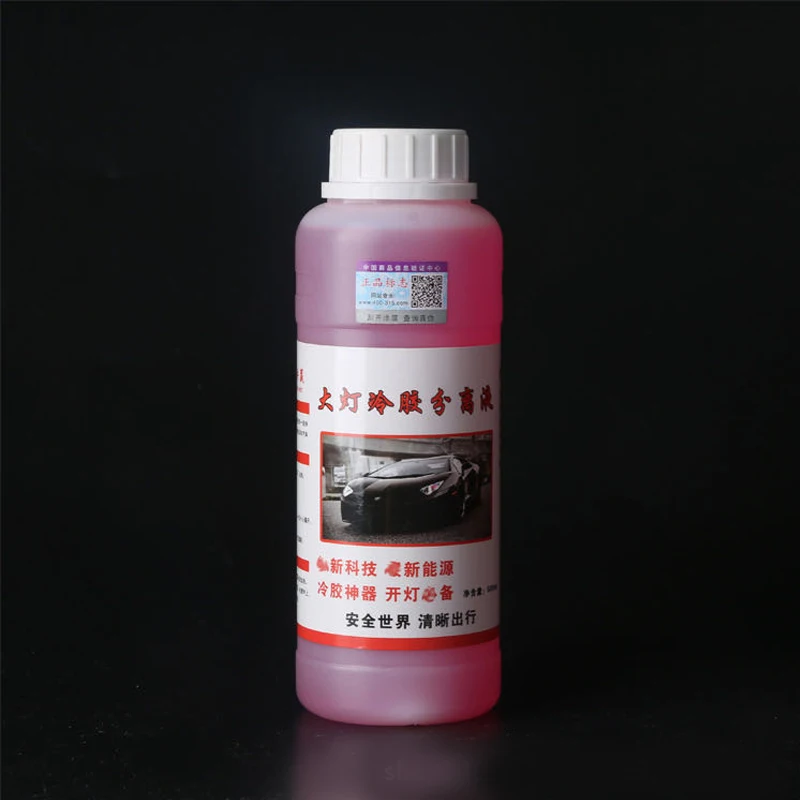 500 ml Auto Scheinwerfer Entfernung Flüssigkeit Trennung Glas Objektiv Scheinwerfer Kalten Kleber Flüssigkeit Restaurierung Renovieren Auto Licht Restaurierung – Detail 3