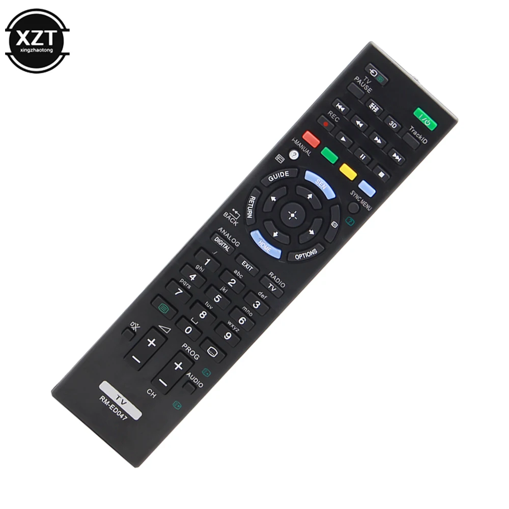 Pilot do telewizora SONY Bravia RM-ED047 Pilot do telewizora Sony Smart TV RM-ED050 RM-ED052 RM-ED053 Uniwersalny kontroler zastępczy