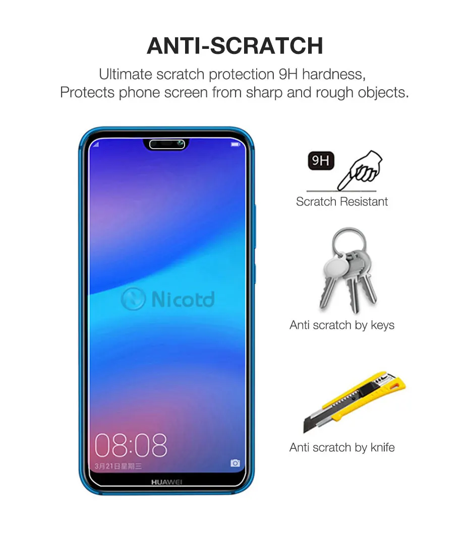 2pcs Tempered Glass for huawei mate 20X 20 lite Screen Protector On The For Huawei Mate 10 lite Pro Protective Glass for Mate 8