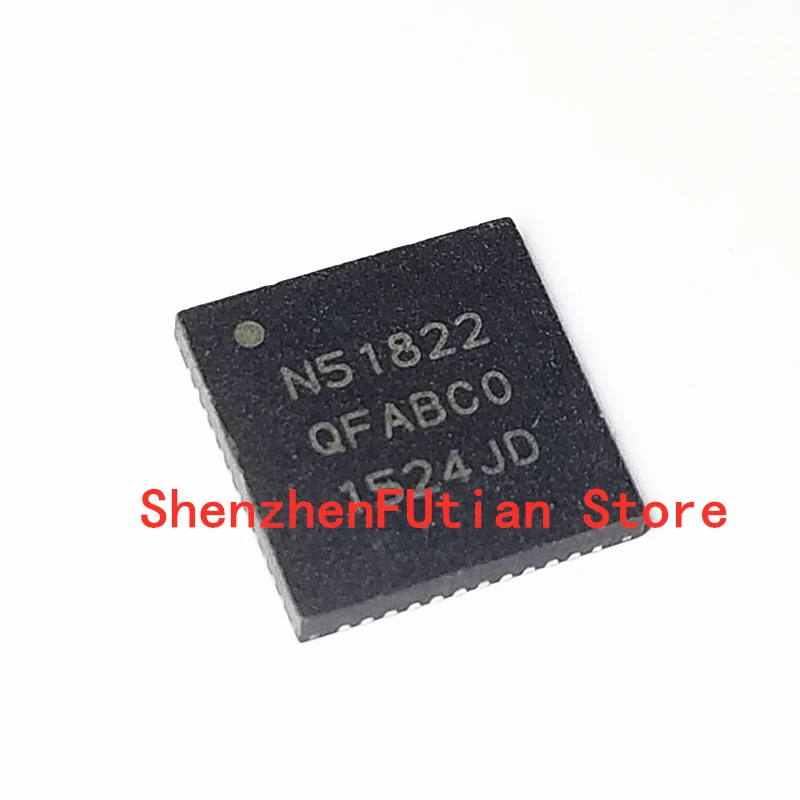 5PCS/lot NRF51822-QFAB NRF51822 NRF51822-QFAB-R N51822 QFN48 In Stock