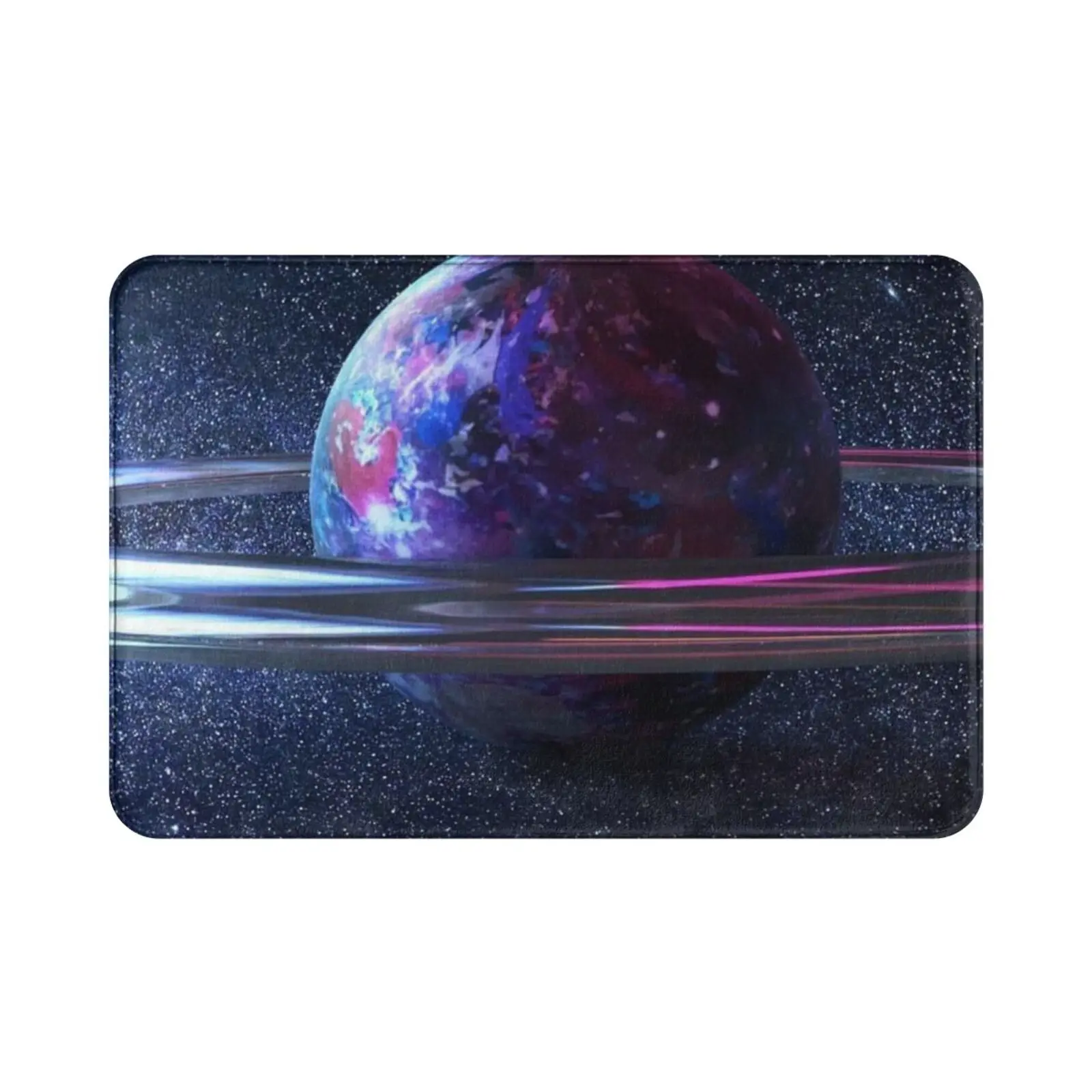 Ｔａｍｅｉｍｐｌａｎｅｔ Carpet Mat Rug Cushion Soft Non-Slip Tame Impala Vaporwave Synthwave Aesthetic Vaporwear Music Planet Space