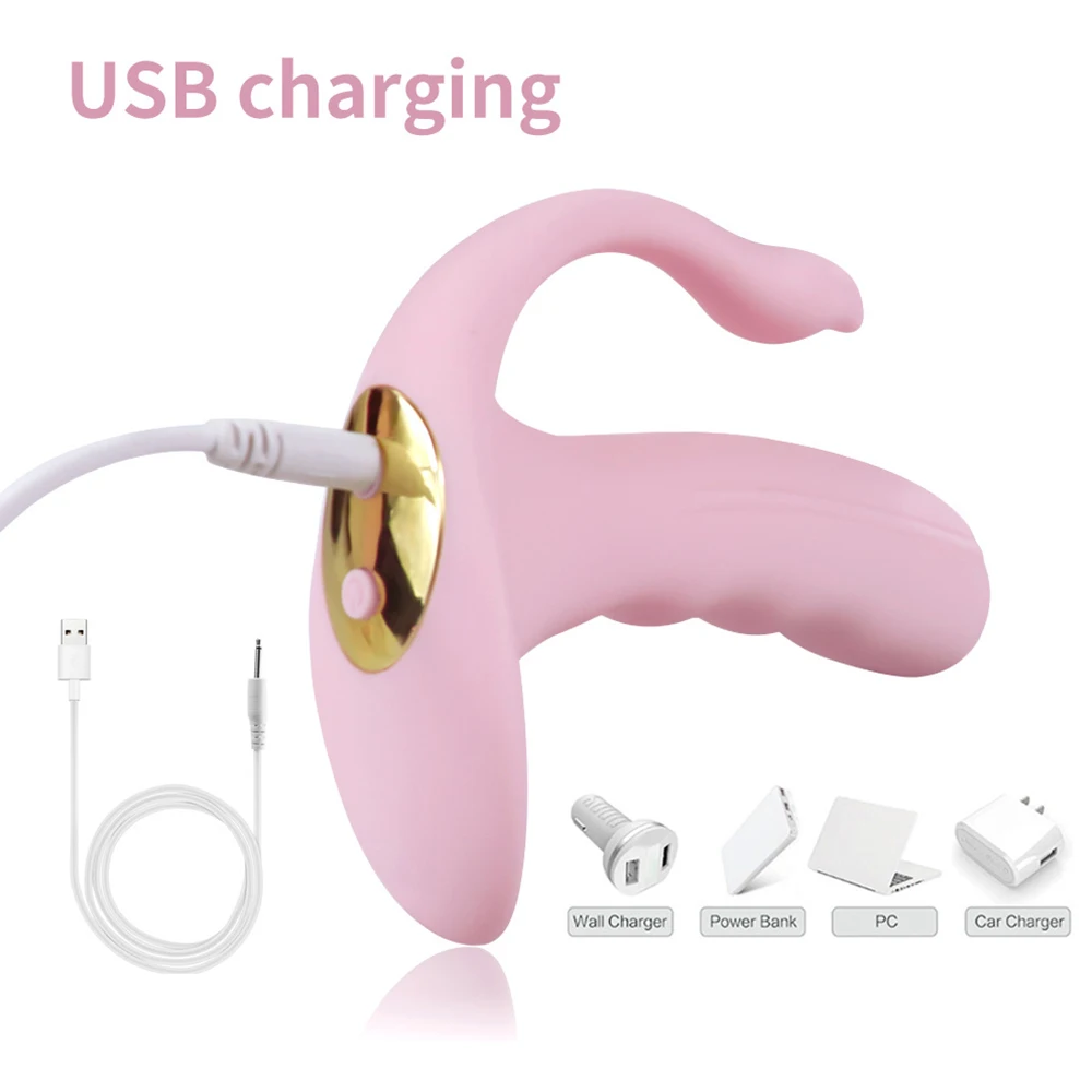 10 Modes 3 IN 1 Vibrator Clitoris Vagina Anal Stimulator Wearable G-Spot Massager Rechargeable Masturbator Sex Toys for Women