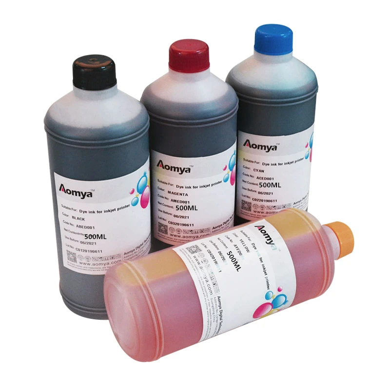 Aomya 500ml x 4 Colors Specialized Dye ink For HP 950 951 Officejet Pro 8100/8600 Printer Ink