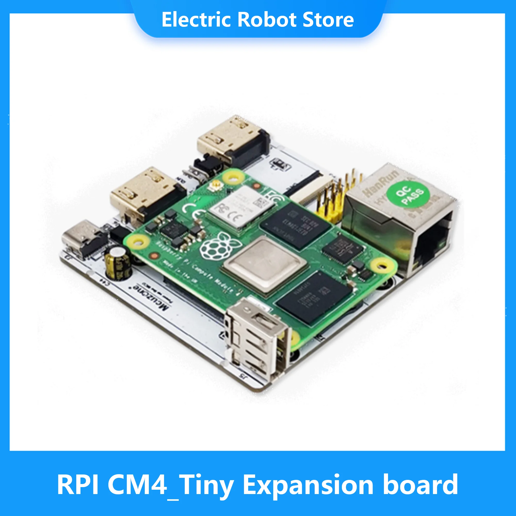 Rpi cm4_tiny uitbreidingskaart, hdmi duplo, giga ethernet, câmera, usb, módulo de cálculo 4 do pi da framboesa, televisor kodi speler kali ubuntu