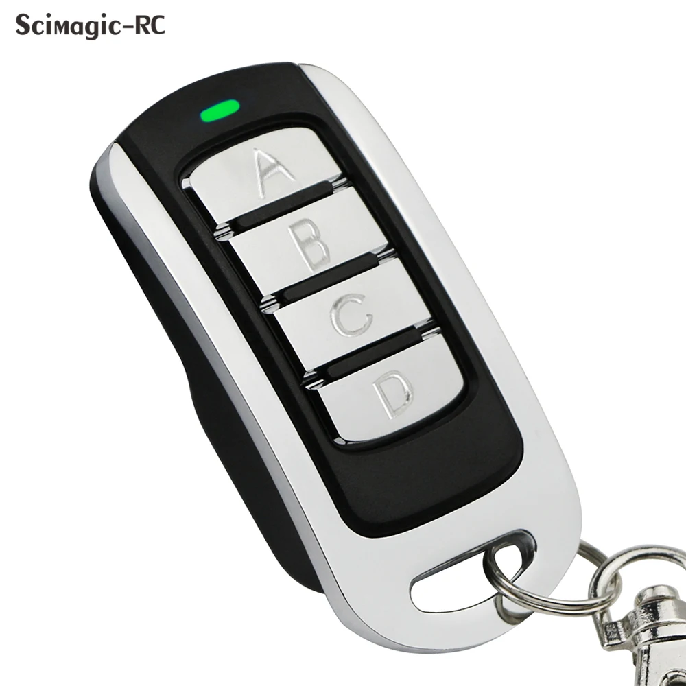 Garage Gate Remote Control 280mhz-868mhz Multi Frequency Garage Door Opener 4 Buttos Variable Code Garage Command Door Key Fob