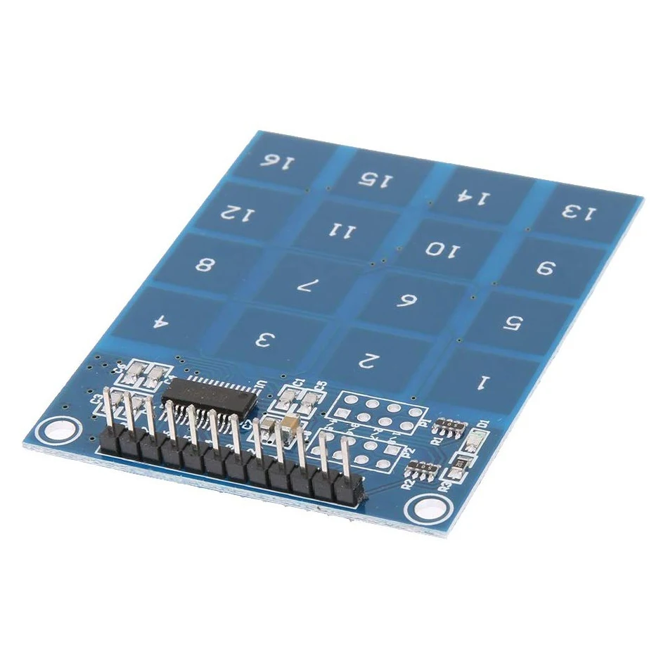 16 Key Way Channel TTP229 Capactive Touch Switch Digital Sensor IC Module Plate Board For Arduino Low Power Indicator 2.4V 5.5V