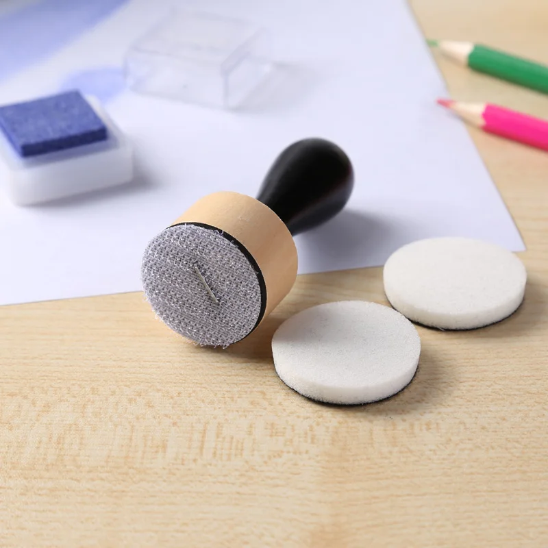 Mini-Tintenmischwerkzeuge mit runden Schaumstoffen für DIY-Scrapbooking-Bastelarbeiten, zum Auftragen von Tinten und Farben durch Schablonen, für die Herstellung von Fotoalben. – Detail 8