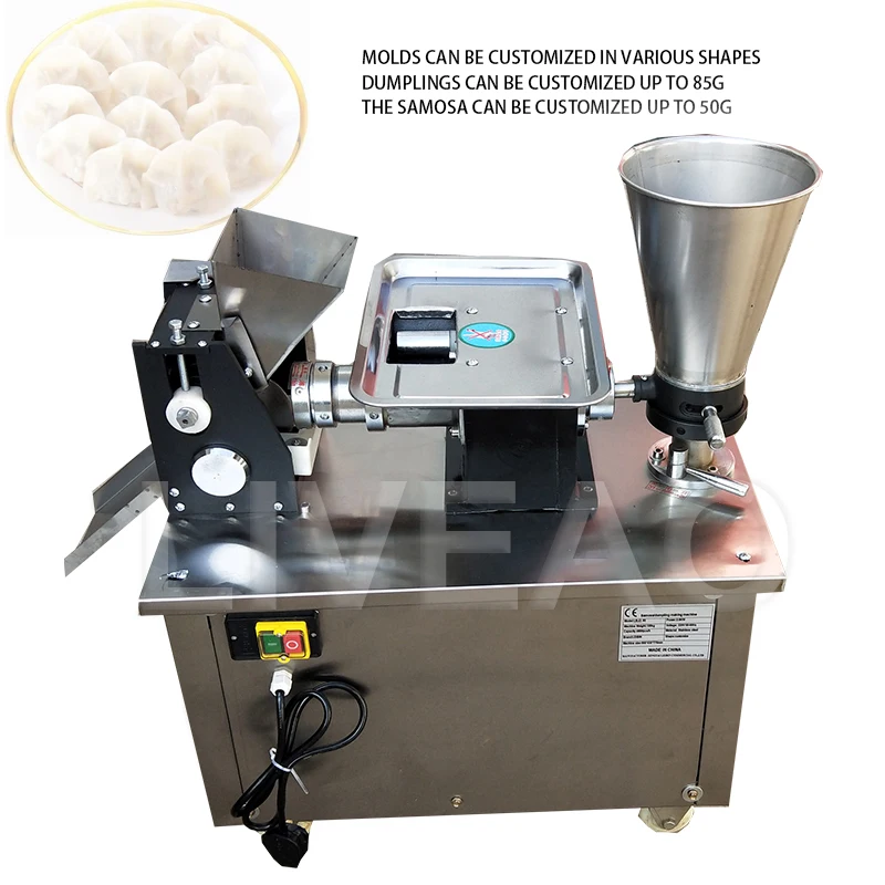 

Automatic Curry Puff Maker Stainless Steel Jiaozi Machine Samosa Spring Roll Make Machine 4800pcs/h