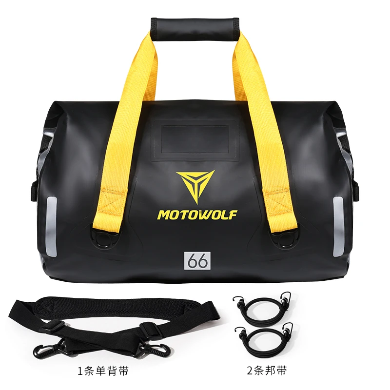 

Motorcycle Waterproof Bags Tail Bags Back Seat Bags Travel Bag Luggage Rear Seat Bag Pack 40L 66L 90L Universal For BMW HONDA