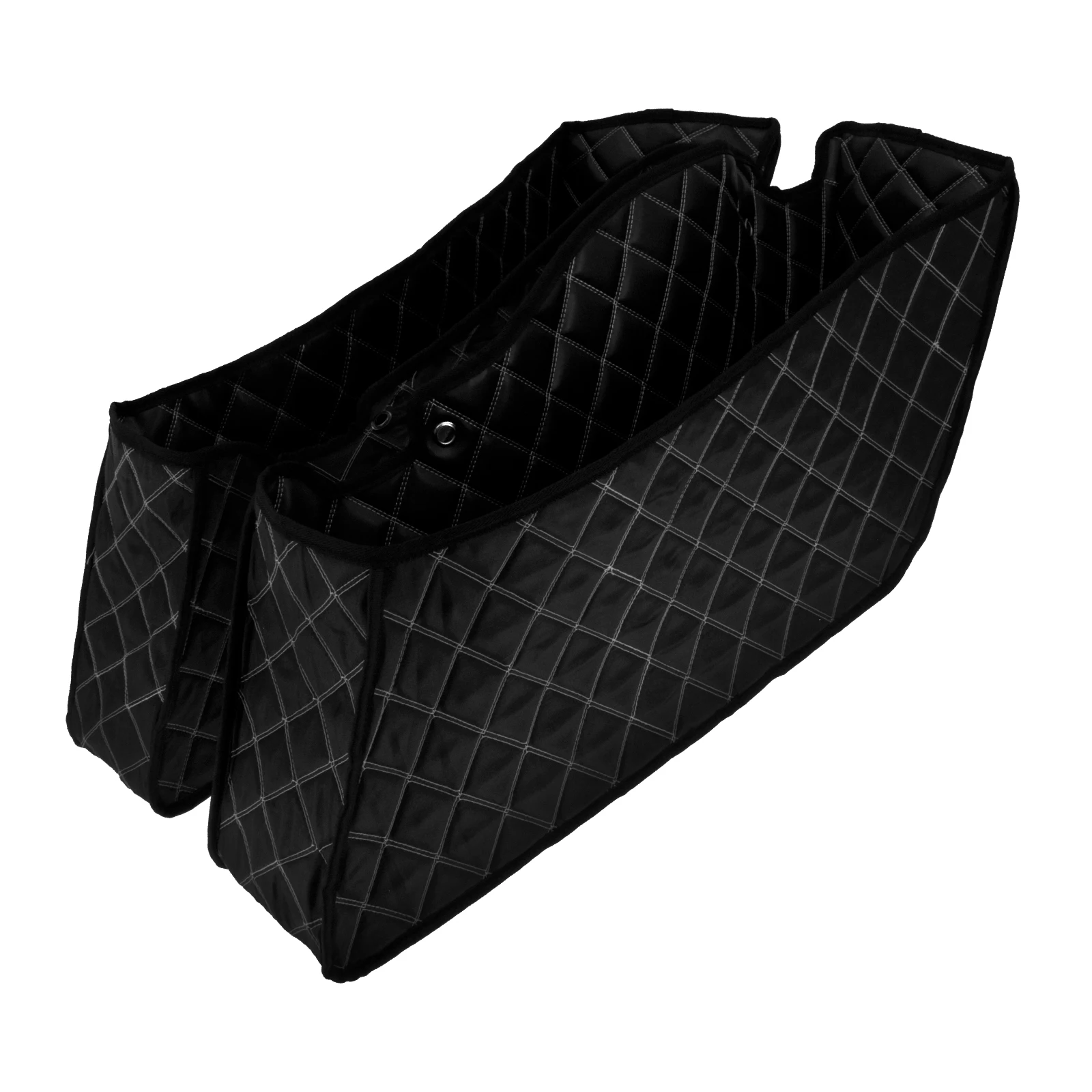 2XMotorcycle Drop-in Saddlebag Insert Carpet Liner Extended Bags For Harley Touring 2014-2021 Electra Street Road Glide FLHR