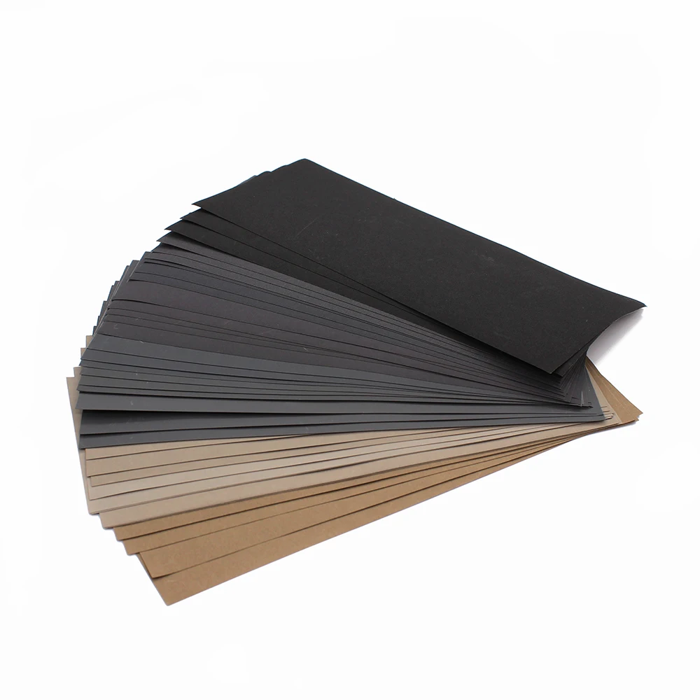 15 pezzi di carta vetrata asciutta bagnata 9x3.6 pollici ad alta grana 1000 2000 3000 4000 5000 assortimento per lucidatura di metalli in legno levigatura automobilistica
