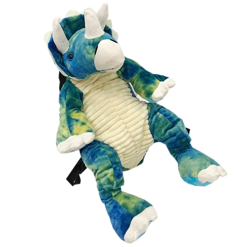 Criativo 3d dinossauro crianças mochilas animais dos desenhos animados crianças saco de escola de viagem para meninos meninas