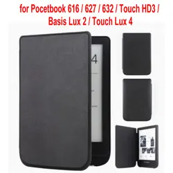 Slim Magnetic Smart Case for Pocketbook 627 616 632 633 Touch Lux 4 Touch HD 3/Basic Lux 2 Cover