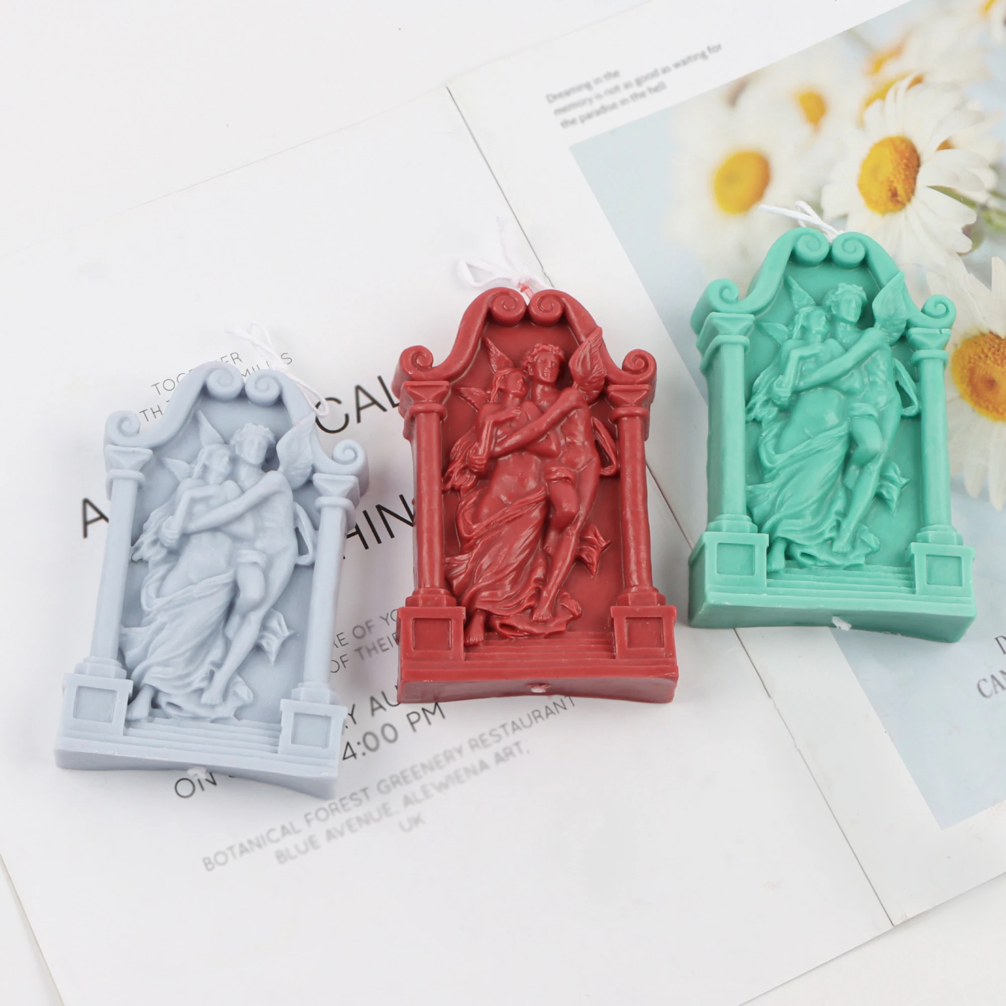 Sexy Woman Back Design Soap Semi-naked woman Molds Plaster Gypsum Craft Tools Pretty Girl Shape Handmade Making Soap Mould