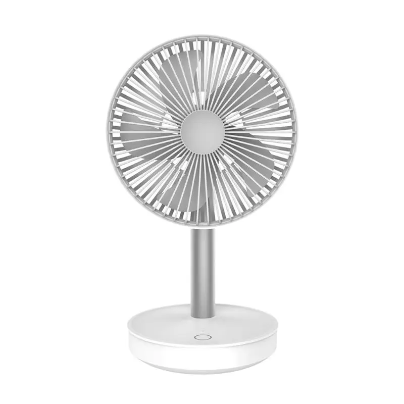 

Rechargeable Desk Oscillating Fan Portable Ultra-quiet Creative Electric USB Fans Silent Mini Desktop Ventilador 4000 MAh Big ba