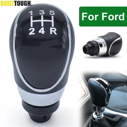 5 Speed Car Gear Shift Knob Gear Stick Shifter Lever Pen For Ford Focus MK3 For Fiesta MK7 For C-Max For Mondeo MK4 2007-2013