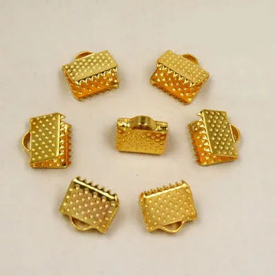 50 pieces of wire crimping end bead buckle flat cover buckle jewelry making result DIY necklace bracelet connector